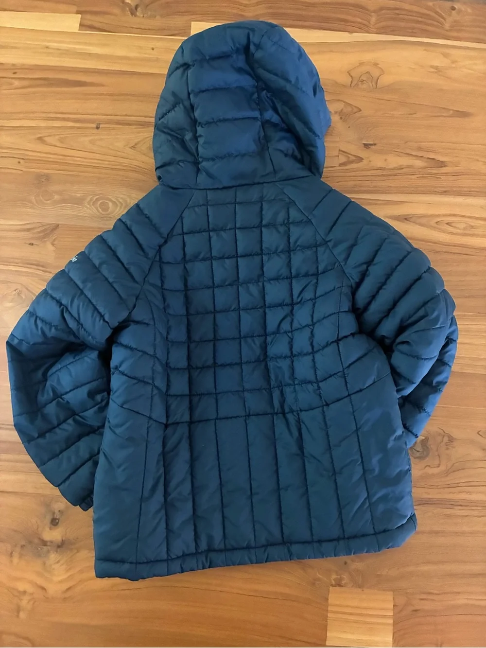 Columbia Kids Navy Hooded Quilted Puffer Jacket size XXS